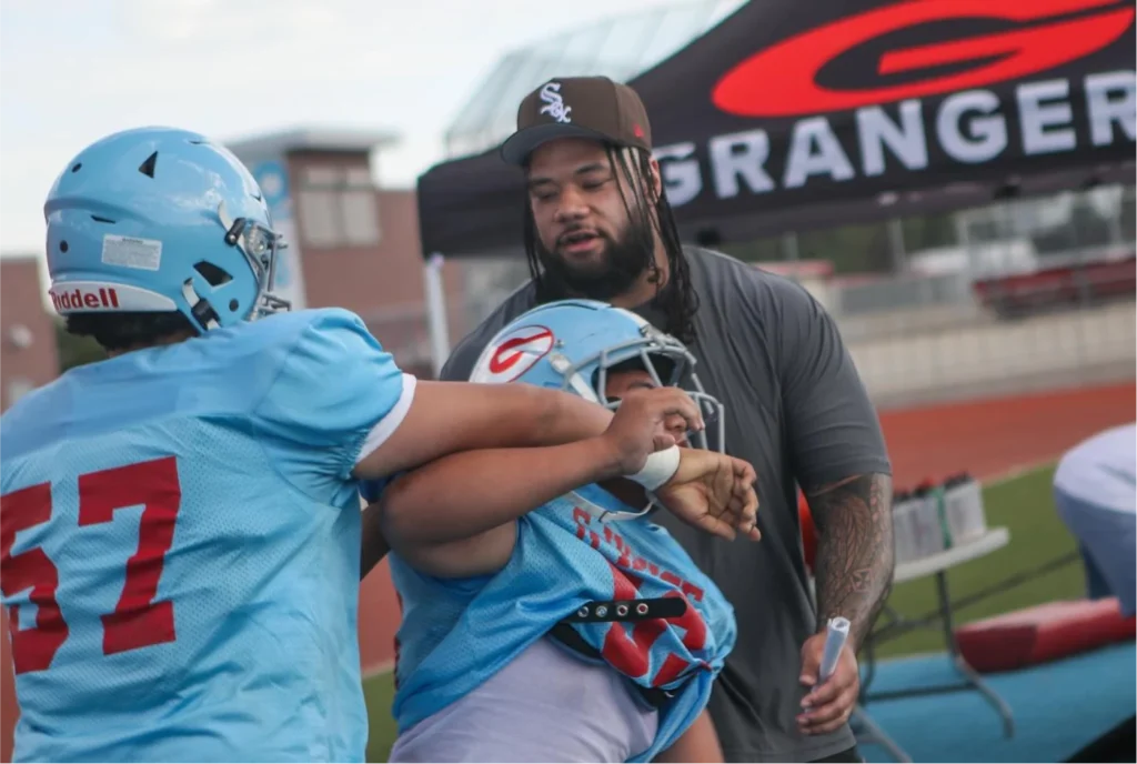 KHYIRIS TONGA - GRANGER HIGH FOOTBALL 8